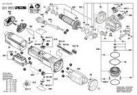 Bosch 3 601 GD2 330 GWX 17-125 S Angle Grinder Spare Parts